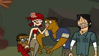 Zoey protects Cameron from Lightning.