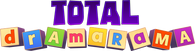 Early prototype version of the Total DramaRama logo.