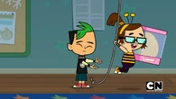 Beth steals the toy from Duncan.