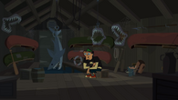 Duncan ends up in the Boathouse as punishment.