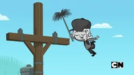 Jude got turned into a chimney sweep.