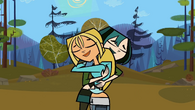 Bridgette and Gwen hug each other.