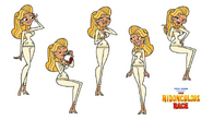 Various poses of Kelly.