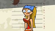 Lindsay's mugshot in Celebrity Manhunt's Total Drama Action Reunion Special.