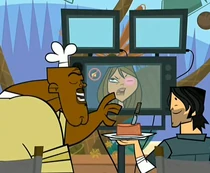 Chef Hatchet y Chris McLean | Drama Total Wiki | Fandom