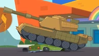 Rip chef's car.png (657 KB) A tank runs over Chef's car.