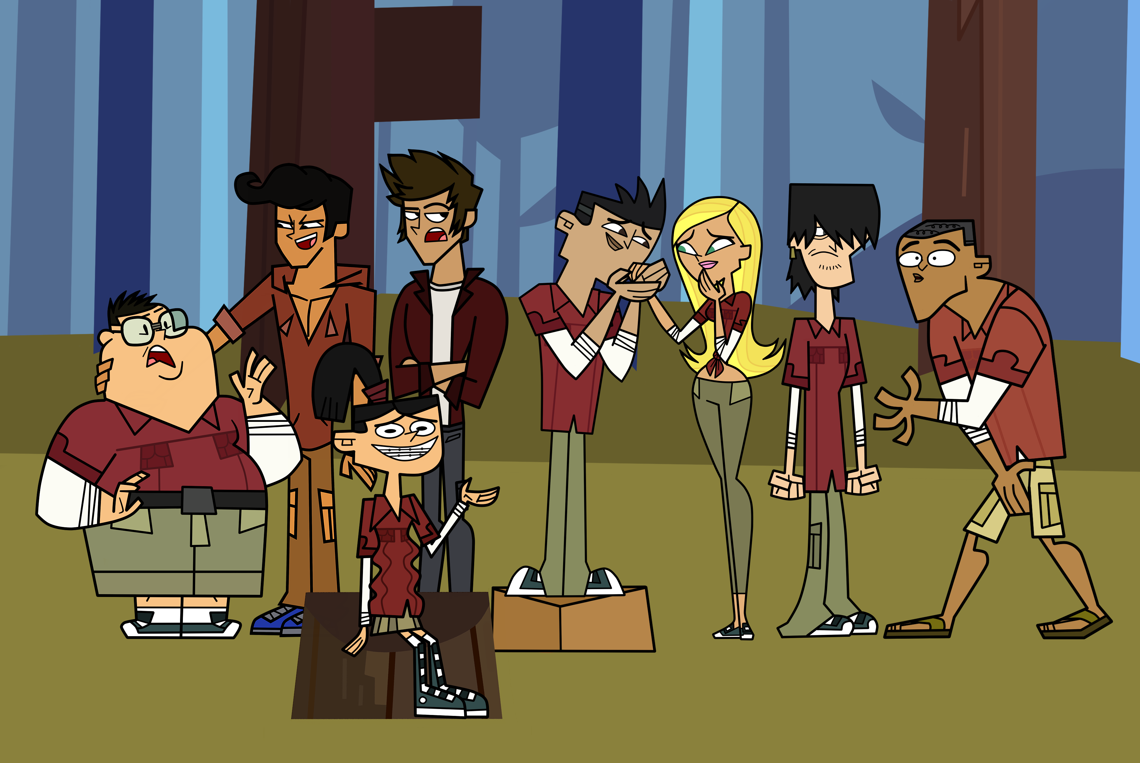 Total Drama: Revenge Of The Interns | Total Drama Island Fanfiction wikia |  Fandom