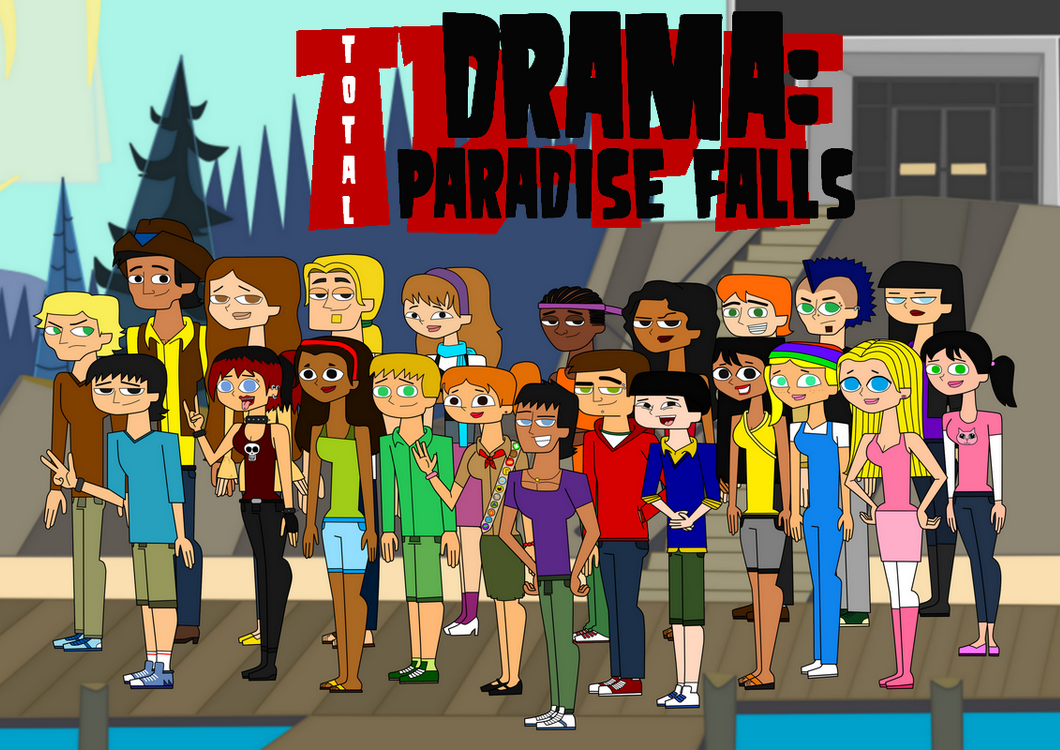 Here's a better look at the swimsuits of the Total Drama Island