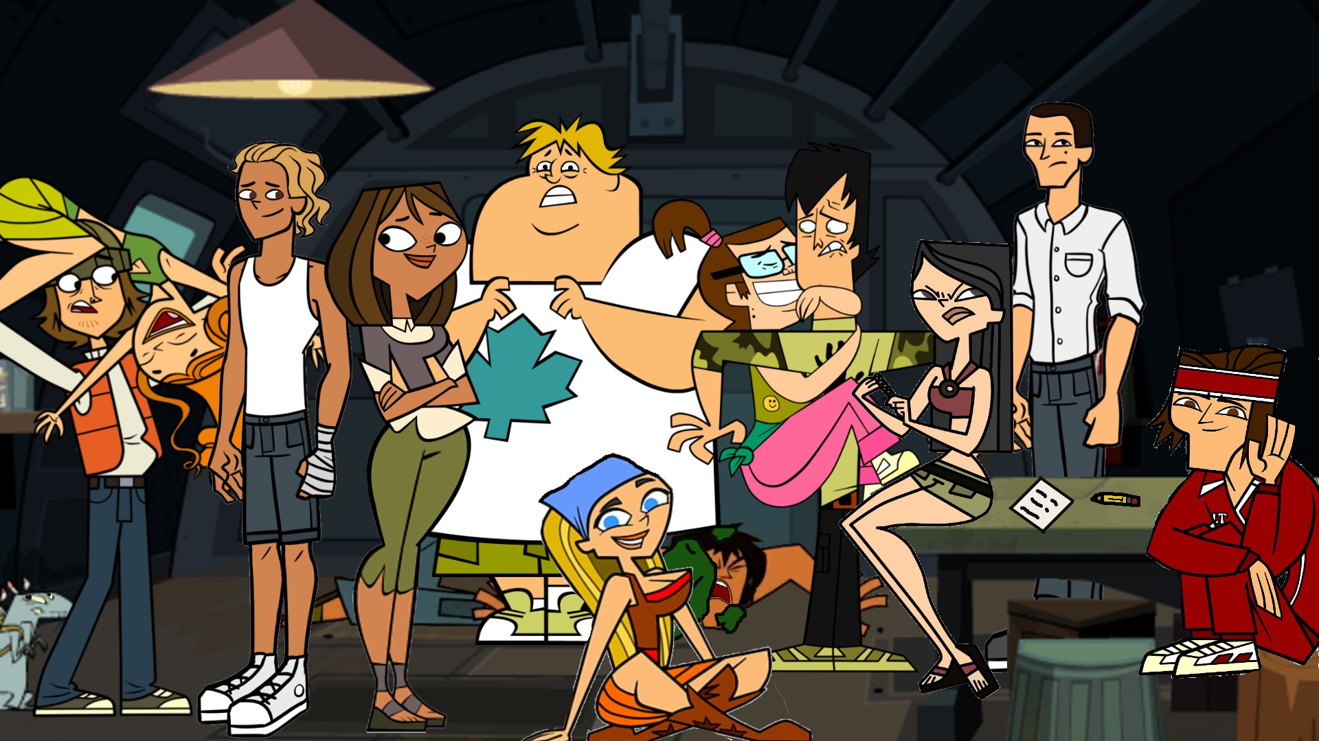 Total Drama World Tour Cast, The cast of Total Drama World …