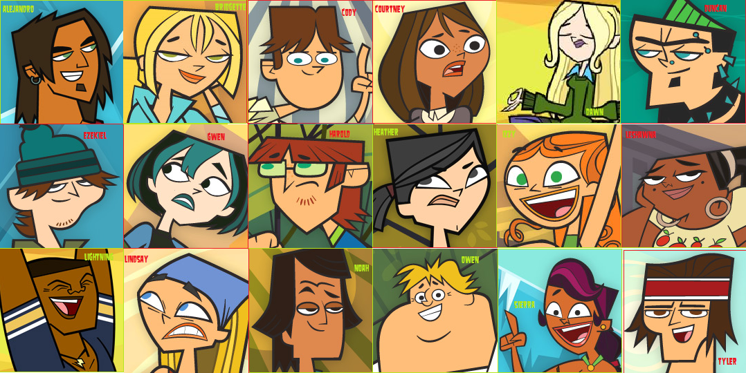 Total Drama Island Duncan Heather Total Drama World Tour, Season 3, happy  together, png