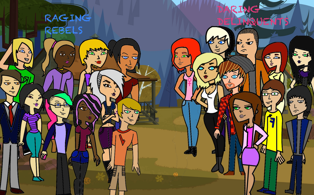 Total Drama Teens 2.0, Total Drama Island Fanfiction wikia