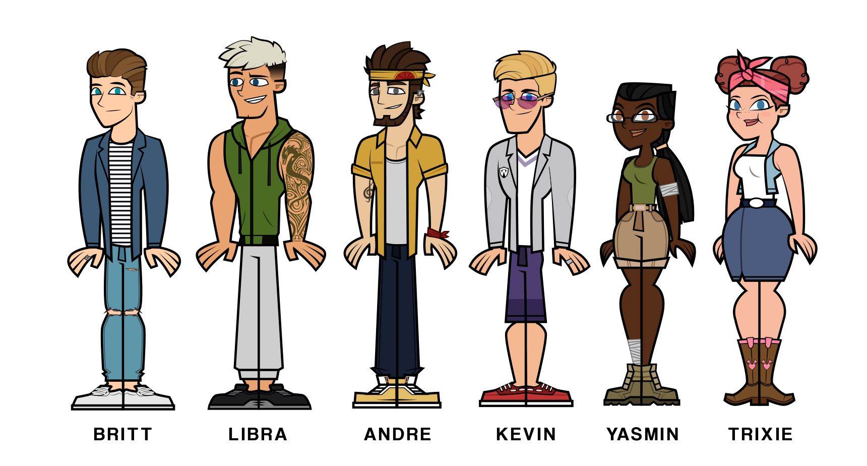 Total Drama Island Again Cast Photo by Crazed-Blue on DeviantArt