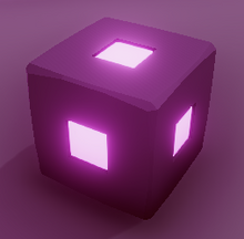 Neon cube