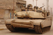 An M1 Abrams Tank In Reality.