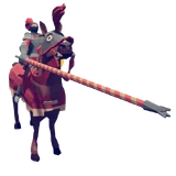 Бретёр воин на коне