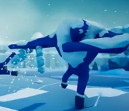 An Ice Giant dabbing.