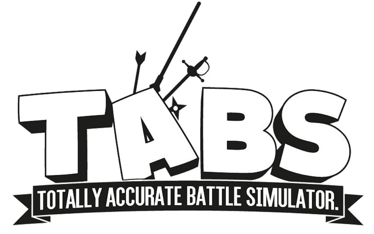 Тотали батл. Tabs логотип. Tabs логотип без фона. Totally accurate Battle Simulator лого. Табс надпись.