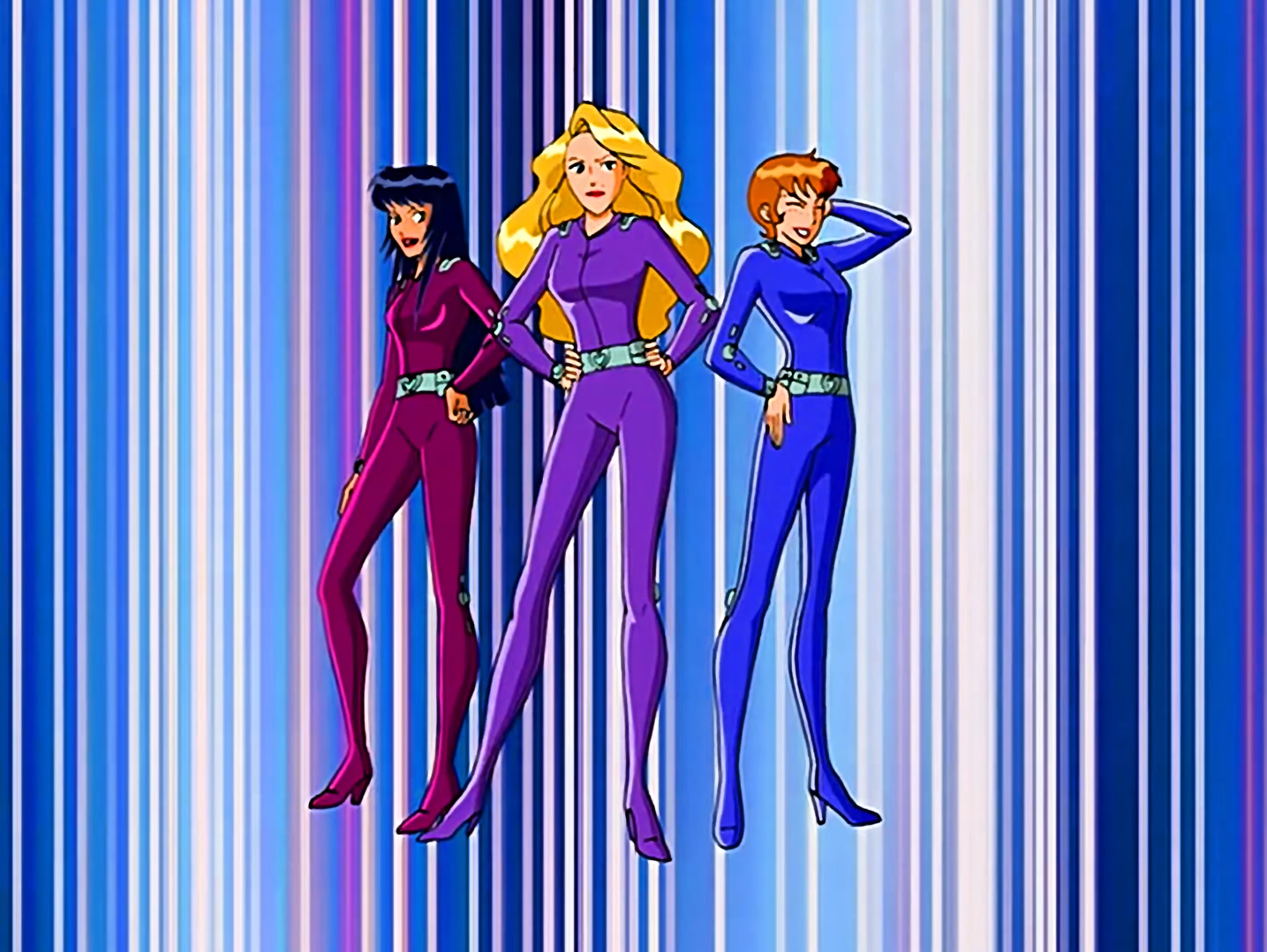 Алиса, Пэм, Кримсон | Totally Spies вики | Fandom