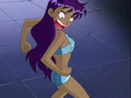 Beach bunnies 20.png (1.3 MB) The shocked face of purple-haired bunny when she finds out that both her feet are stuck