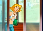 Clover telling Tara she isn't working out properly.