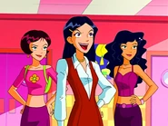 Mandy, Dominique, and Caitlin