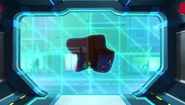 The shield disappearing