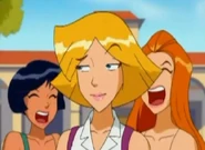 Sam and Alex make fun of Mandy making Clover smile.