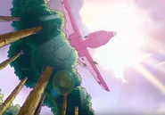 In the air in "The Getaway"