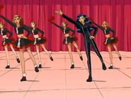 Black Widows performing.