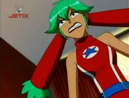 Man-Hands is very angry.