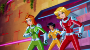 Astronaut Catsuit in “Totally Spies! The Movie”