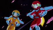 Clover and Alex's spacesuits movie