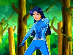 Totally Spies! Britney Blue Spandex Superhero Costume