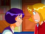 Madison gets in Clover's face.