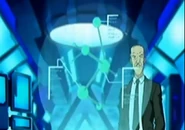 G.L.A.D.I.S. analyzes the roach that came from the spies' living room.