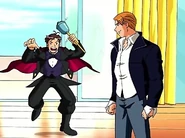 Dawson attacking Arnold