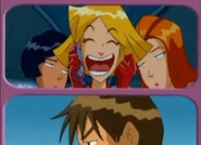 Clover calls David to tell him how she's out camping in the wild to impress him.