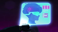 The AR Headet is affecting Toby's brain