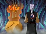 Yin-Yang dropping the spies in hot tea.