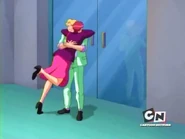 Tammy hugs Jerry Lewis.
