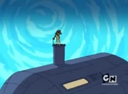 Scam holding the Evapoblaster