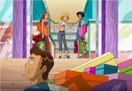 Bringing Clover's car around