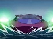 Rocket powered Amphibious Stealth Hydrofoil front