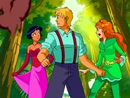 With Dirk Johnson and Alexandra