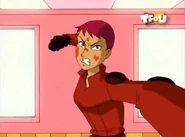 She was about to Punch Alex