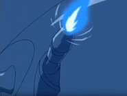 Freezing weapon in use, "The New Jerry"