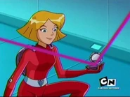 Reflecting a security alarm laser.