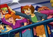 Fans cheering at a Teensicle concert.