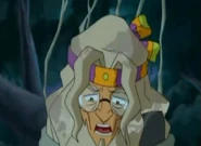 Attacked by his own creation.