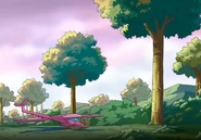 Crash landing in "The Getaway"